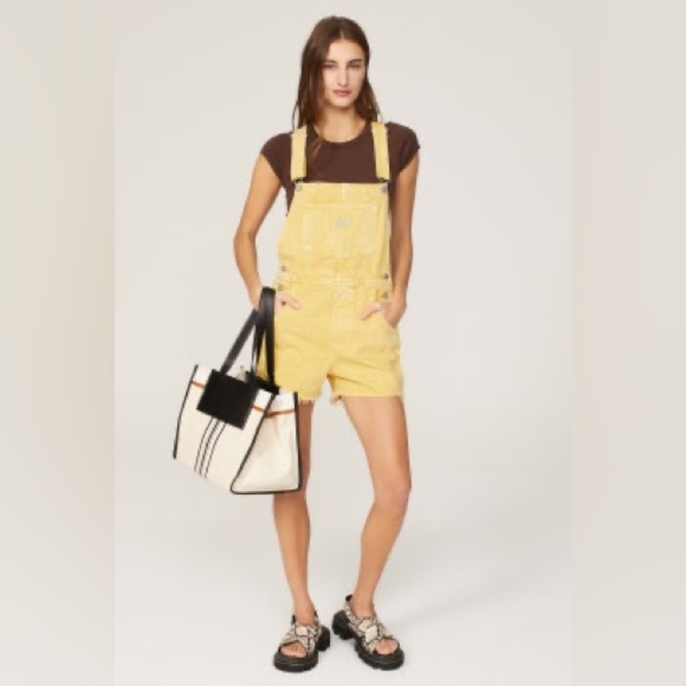 Levi's Yellow Jean Shorts